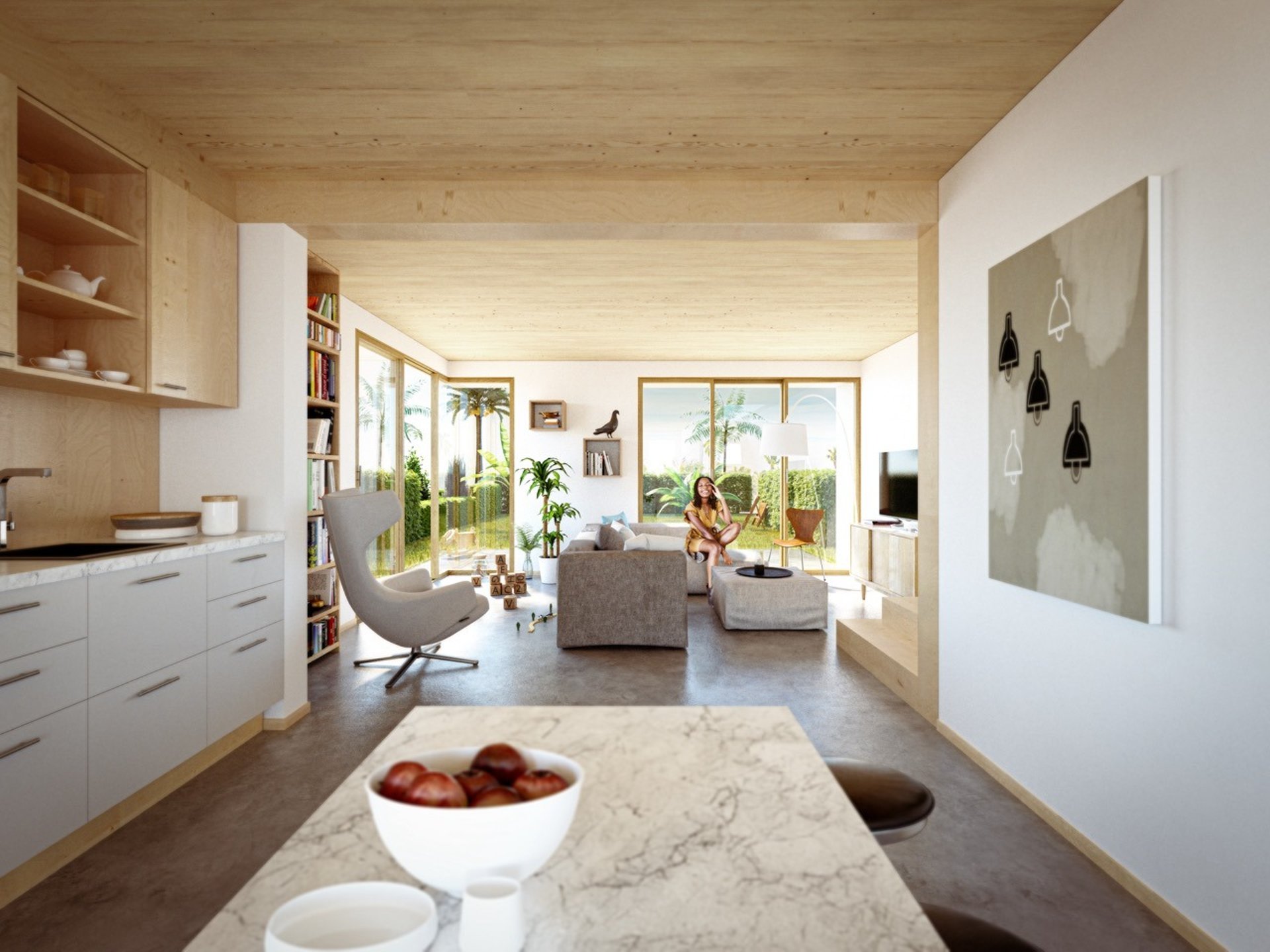 Fumba Town Interior